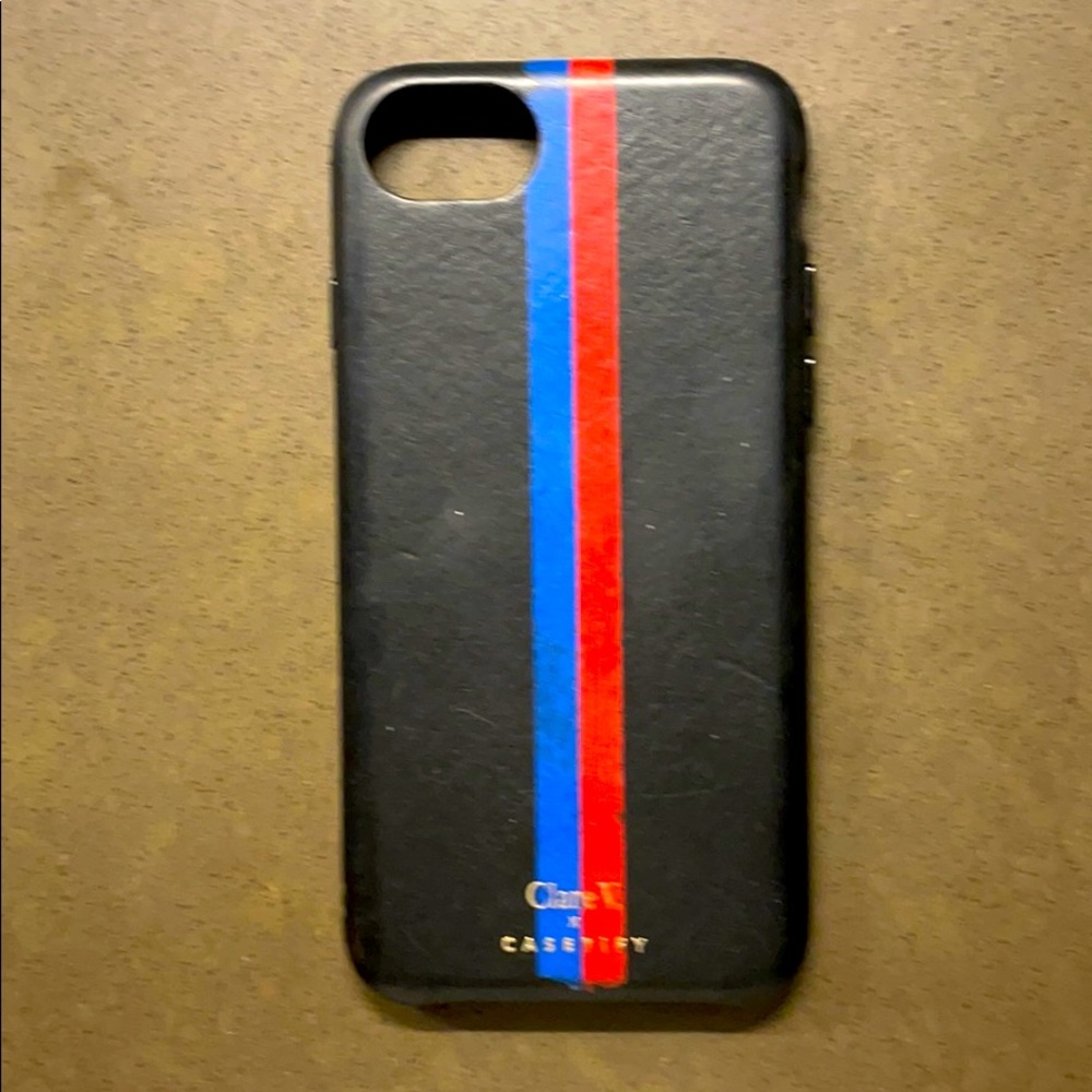 Clare V x Caseify leather iPhone cover